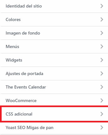 Como modificar el CSS de tu plantilla WordPress-personalizar-2